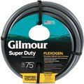Gilmour MFG Flexogen 8747511001 Garden Hose, 75 ft L, Brass, Gray 874751-1003/1001